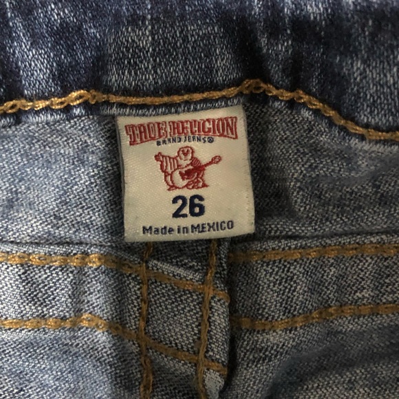 True Religion jeans. Size 26. - Picture 5 of 6